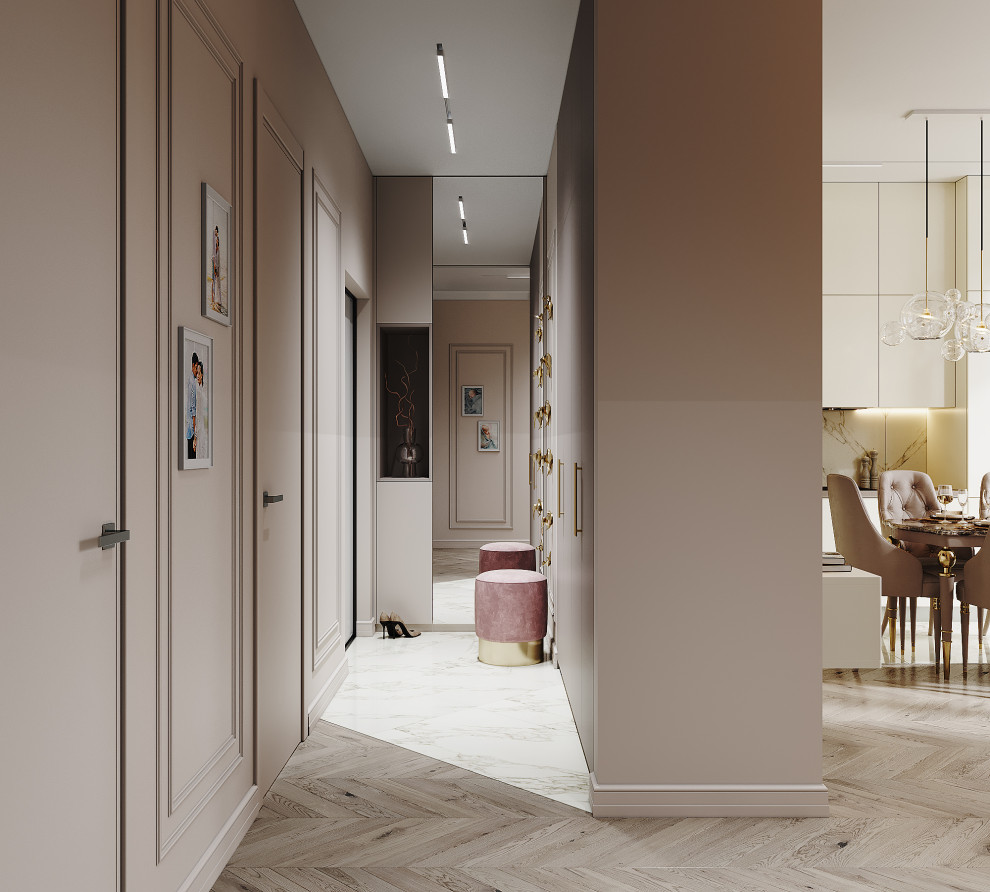 Кухня-гостинная современная классика