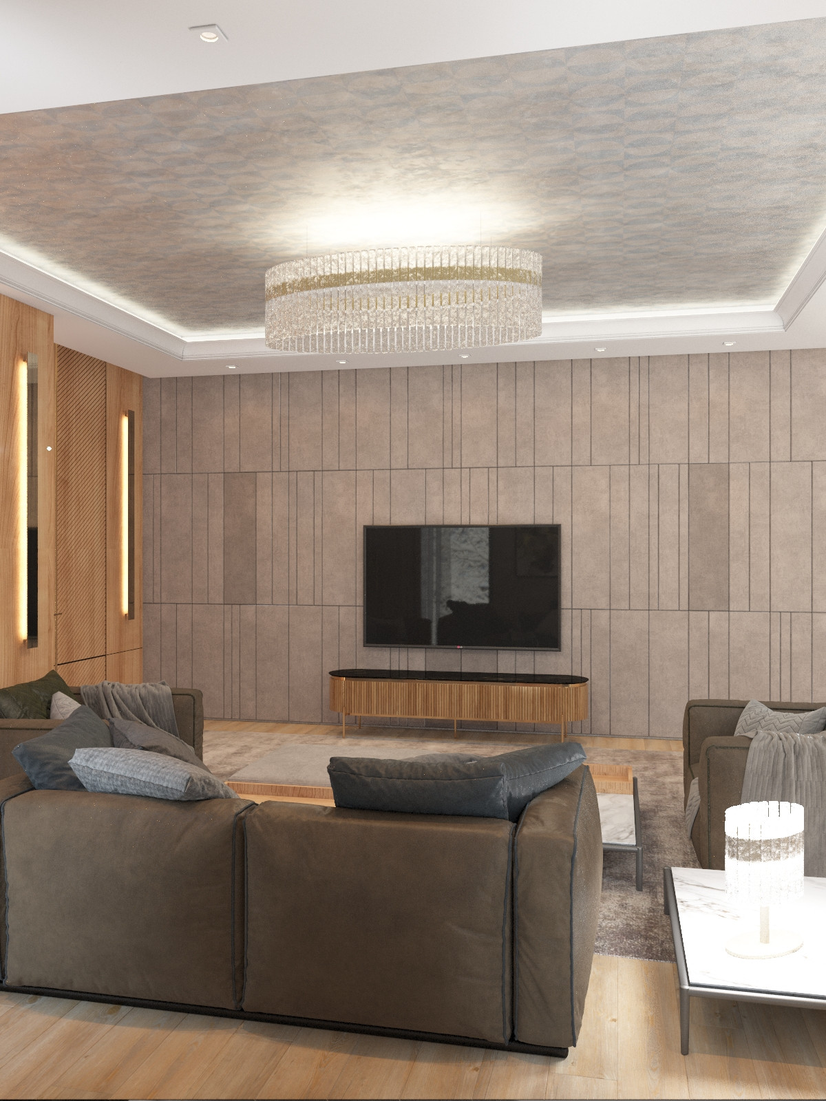 Интерьеры дома в пос.Ренессанс