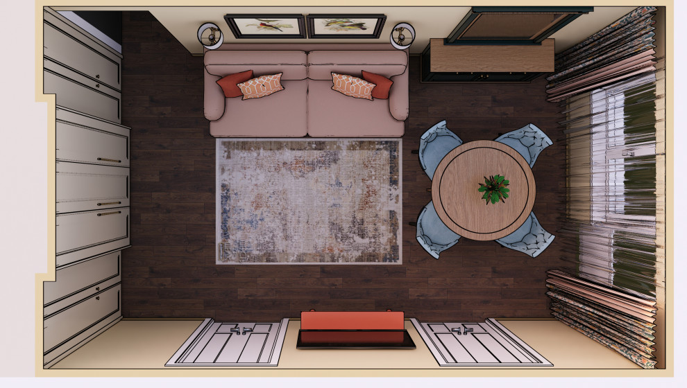 Гостиная "Райский сад"