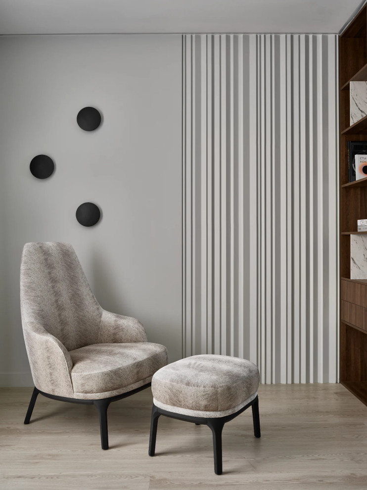 Дизайн проект квартиры 60м2. Кабинет