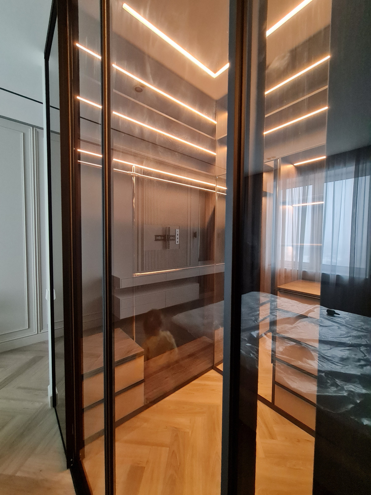 Реализация дизайна-проекта спальни в ЖК "Дом на Дачной "