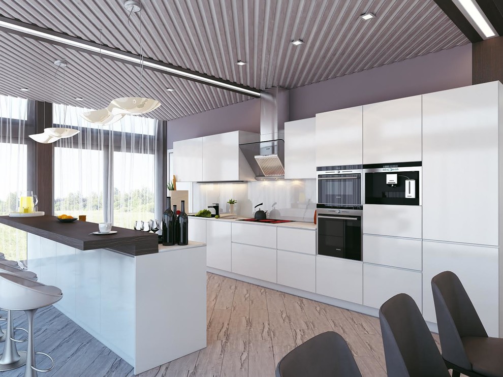 Дизайн дома в современном стиле 350 м2