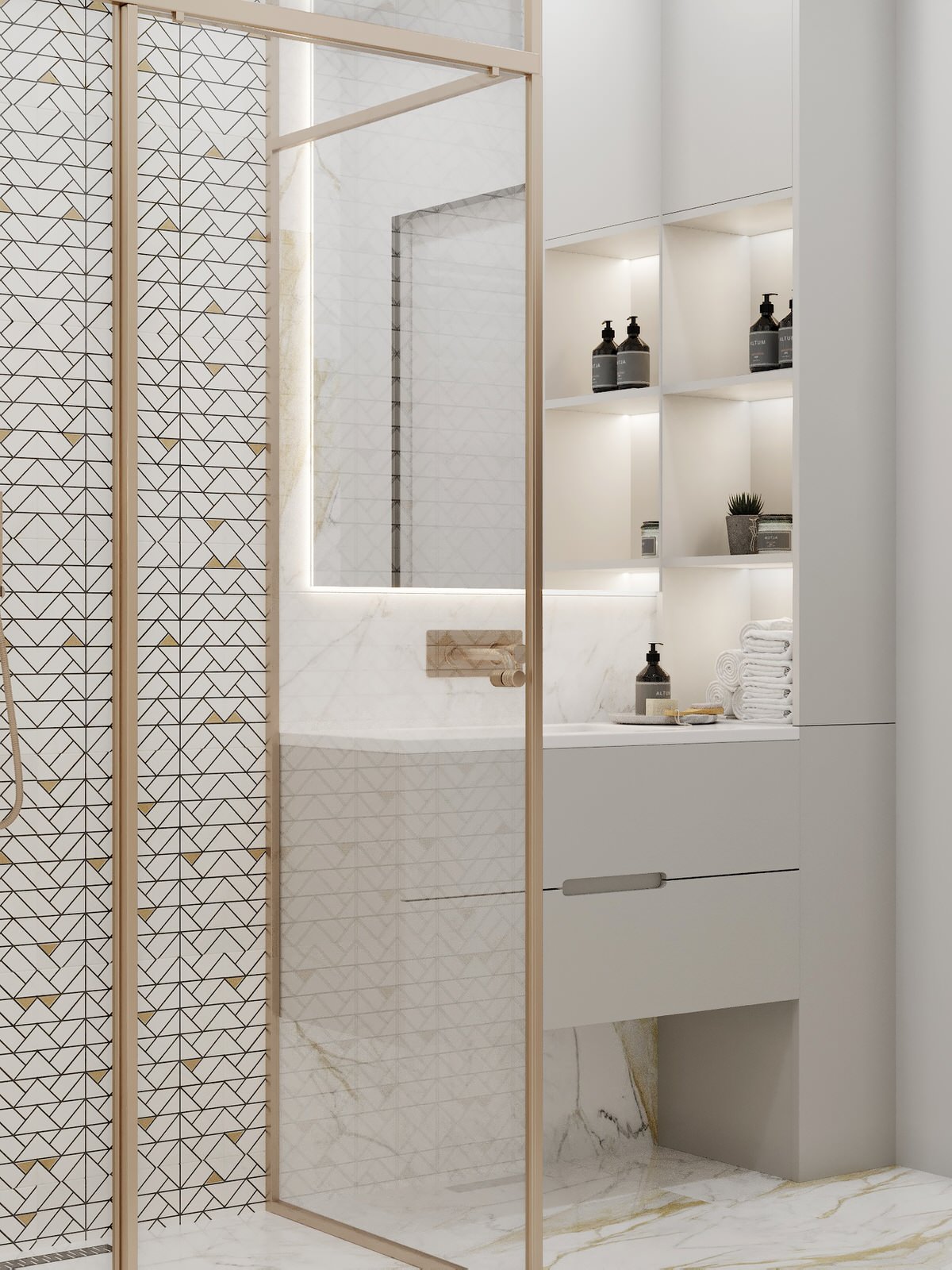 Дизайн-проект квартиры в ЖК Headliner