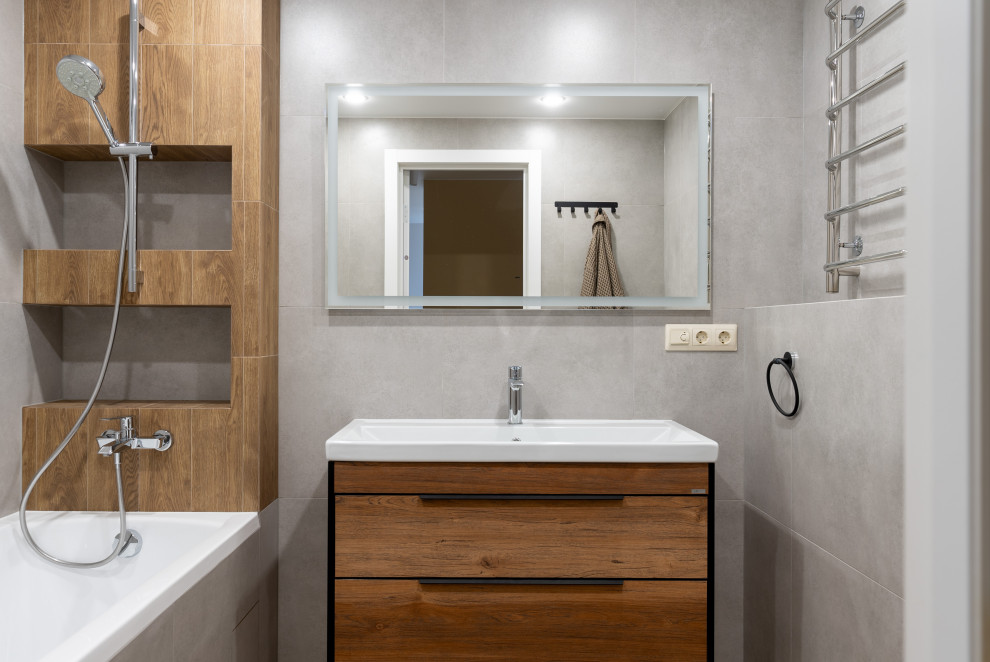 Ремонт в двухэтажной квартирк в ЖК "Да Винчи"