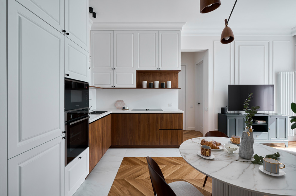 Дизайн  квартиры в стиле Mid-century