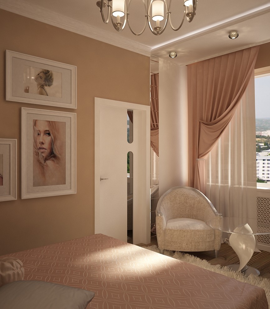 Bedroom with a hint of classic