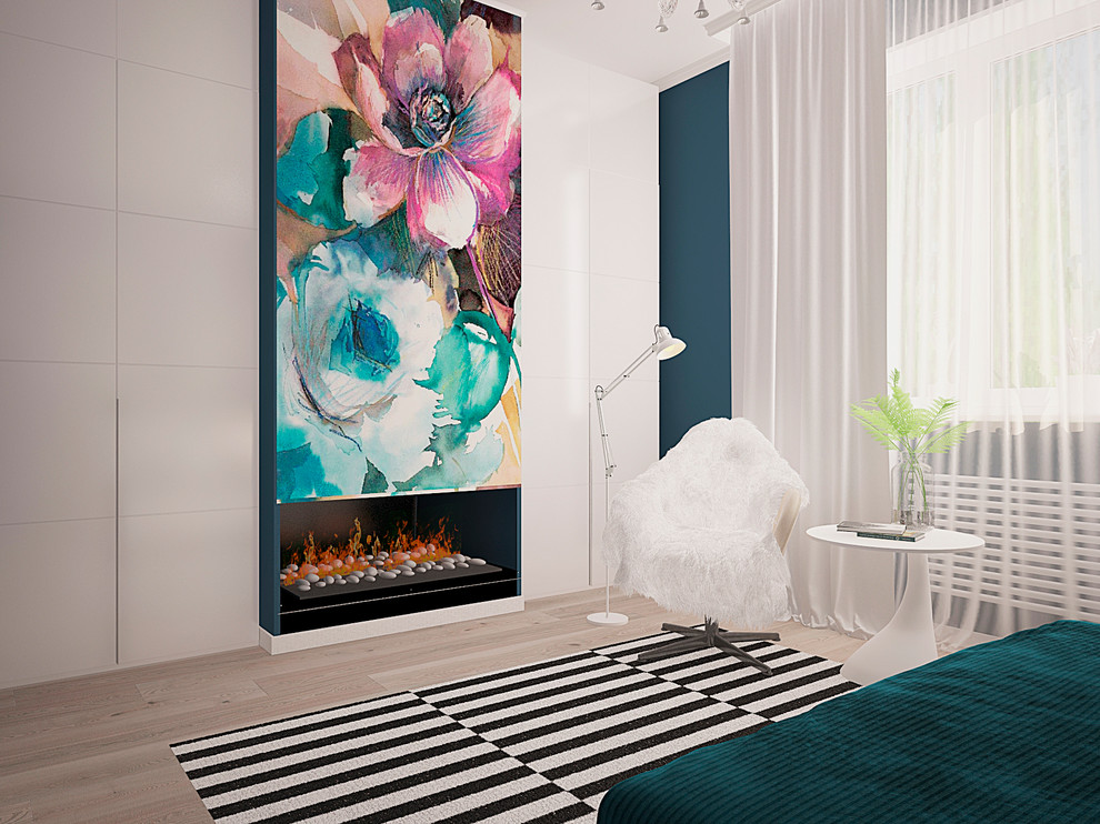 Спальня родителей в таунхаусе Сабурово парк