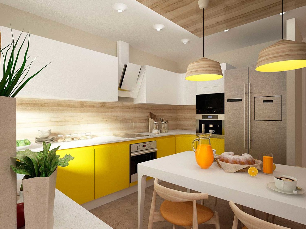 Проект двухуровневой квартиры. Площадь: 146 м2.