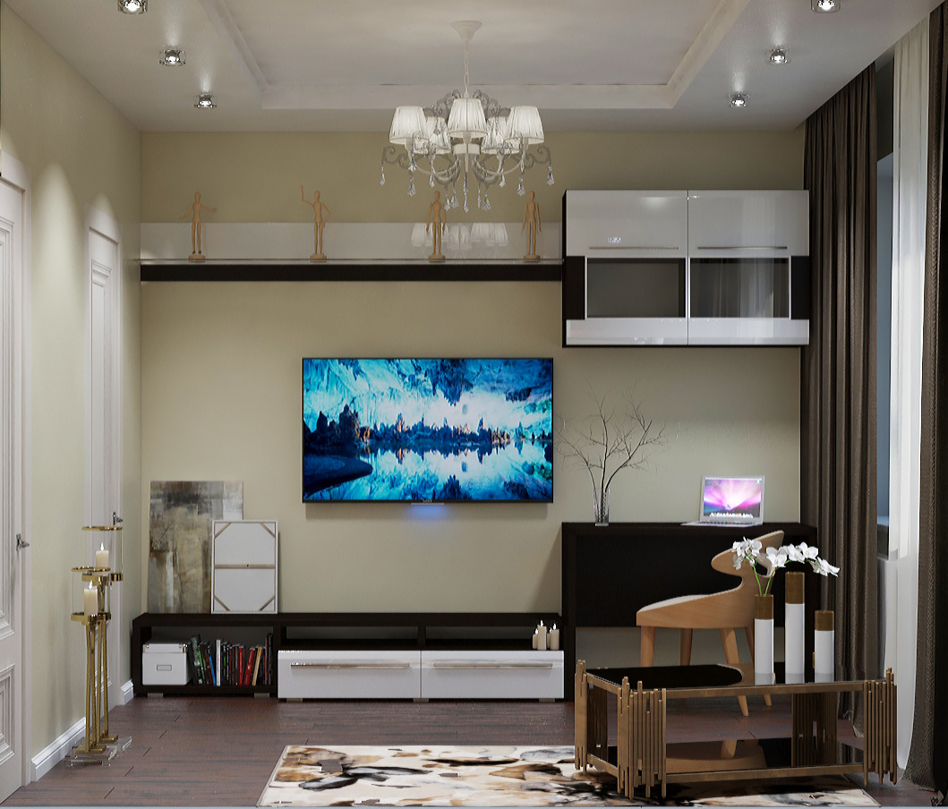 Дизайн-проект квартиры в ЖК "Golden Keys"