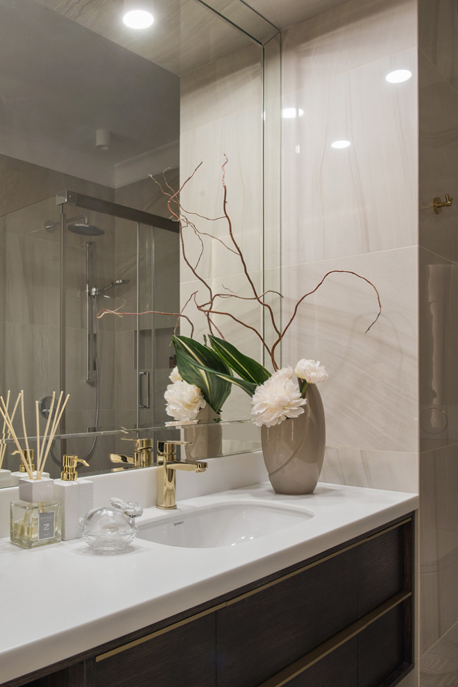 Ванная комната в ЖК Доской олимп.