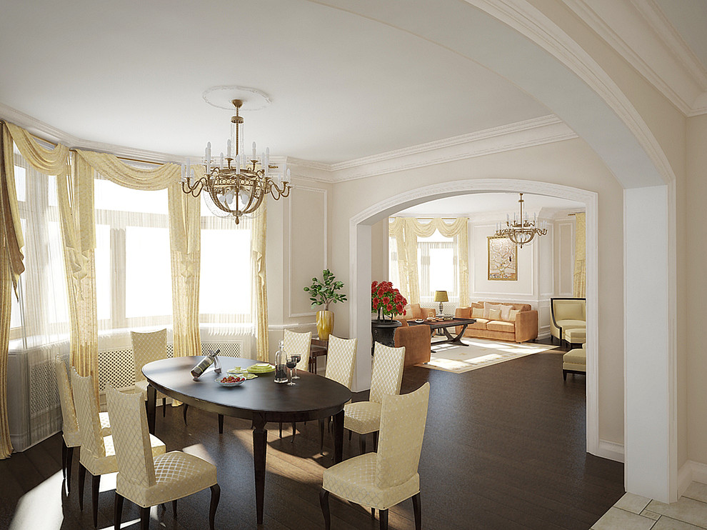 Дизайн гостиной в классическом стиле