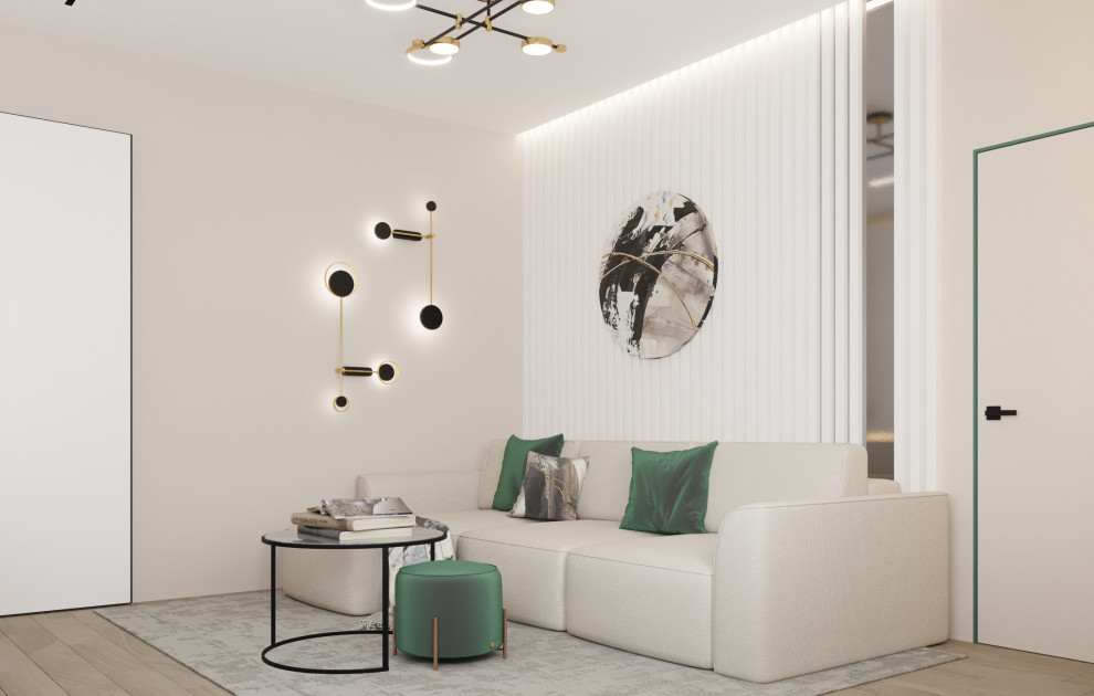 Дизайн-проект квартиры 56м2 ЖК Преображение