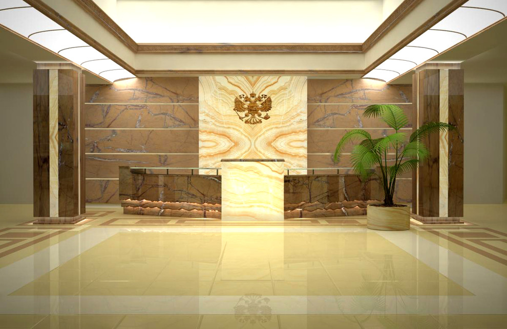 Обложка проекта: общественные интерьеры