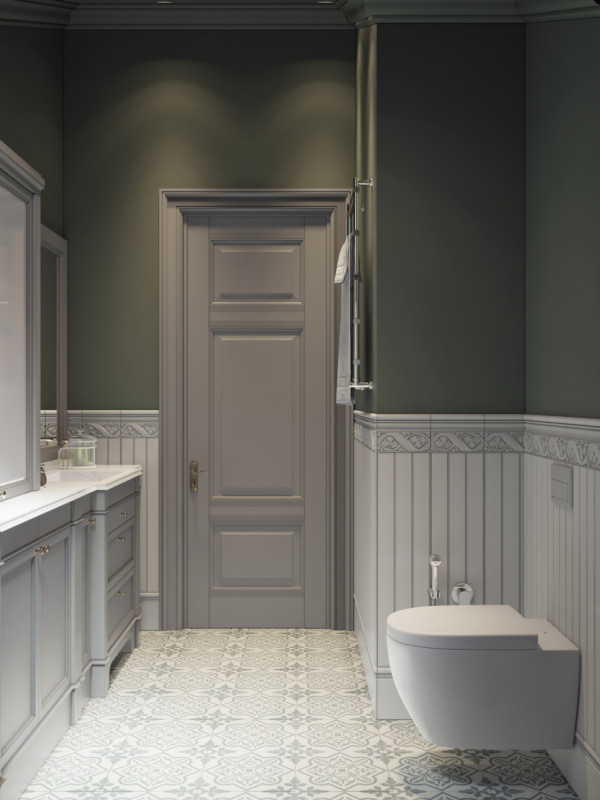 Дом 200 кв. м. 2й этаж, в Американском стиле - Дмитровское шоссе