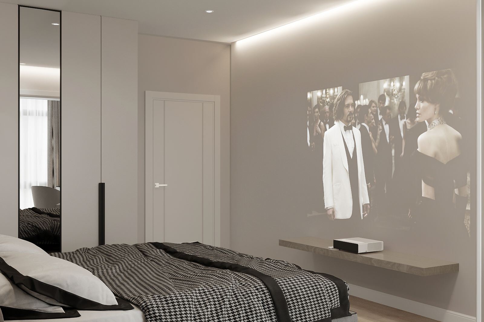 Minimalist apartment 120 m2