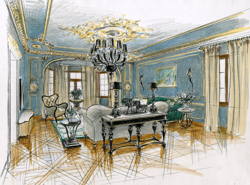 Обложка проекта: Дом в посёлке Довиль