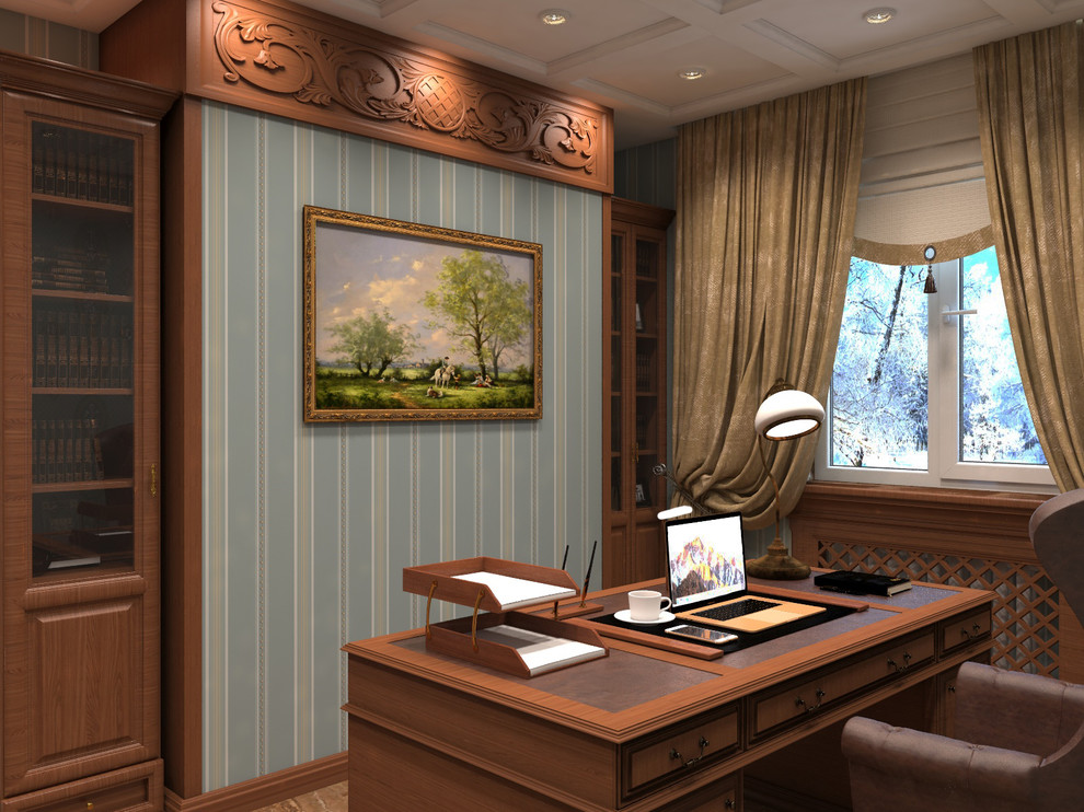 Лесной остров. Классический кабинет.