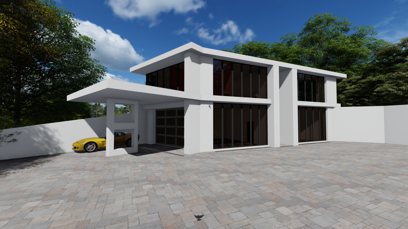 Проект двухэтажного дома