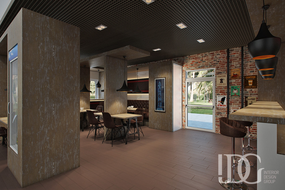 Дизайн кафе для автозаправок в Москве