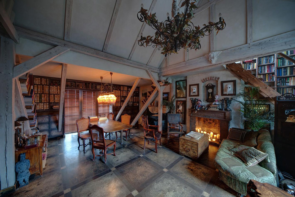 МАНСАРДА в СТАРОМ ДОМЕ. Калининград. Дизайнер Максим Панков.