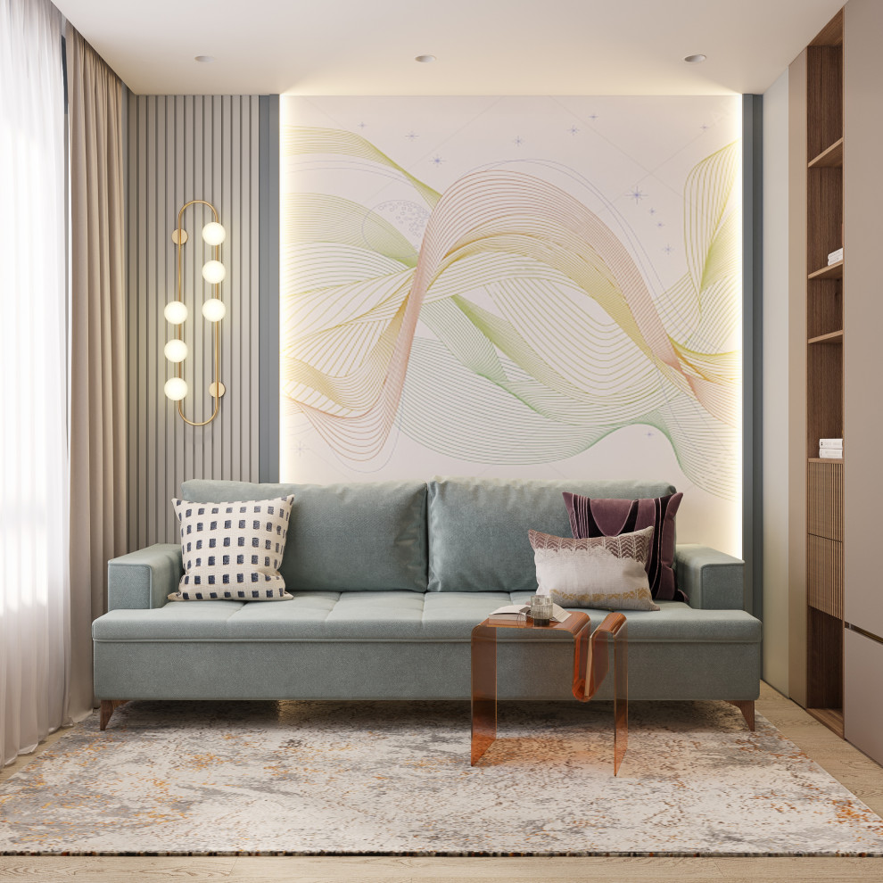 Обложка проекта: Дизайн квартиры в г. Новосибирск, ЖК Державина 50.