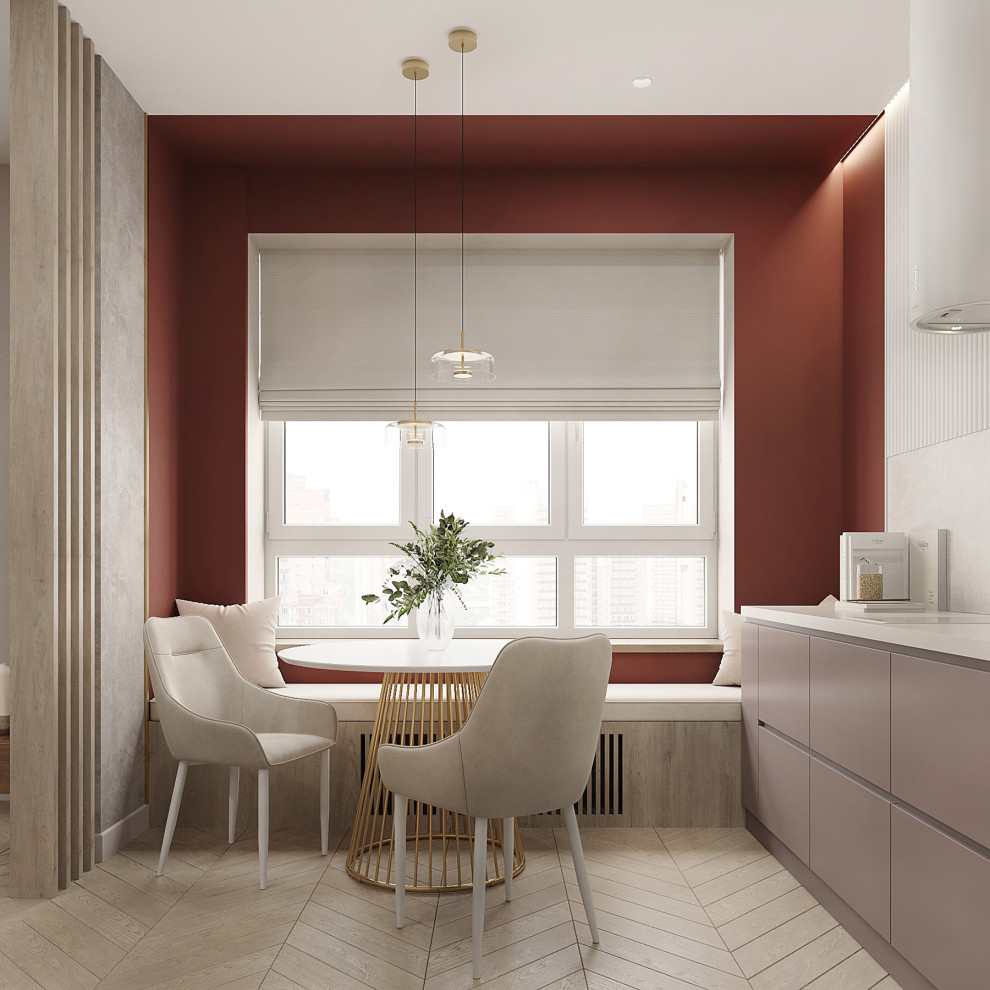 Жк "Огни", проект квартиры-студии в Москве.