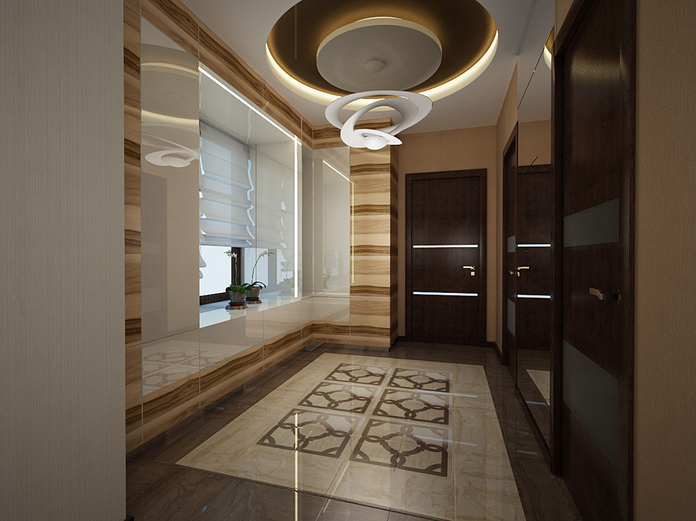 Современный интерьер небольшого коттеджа