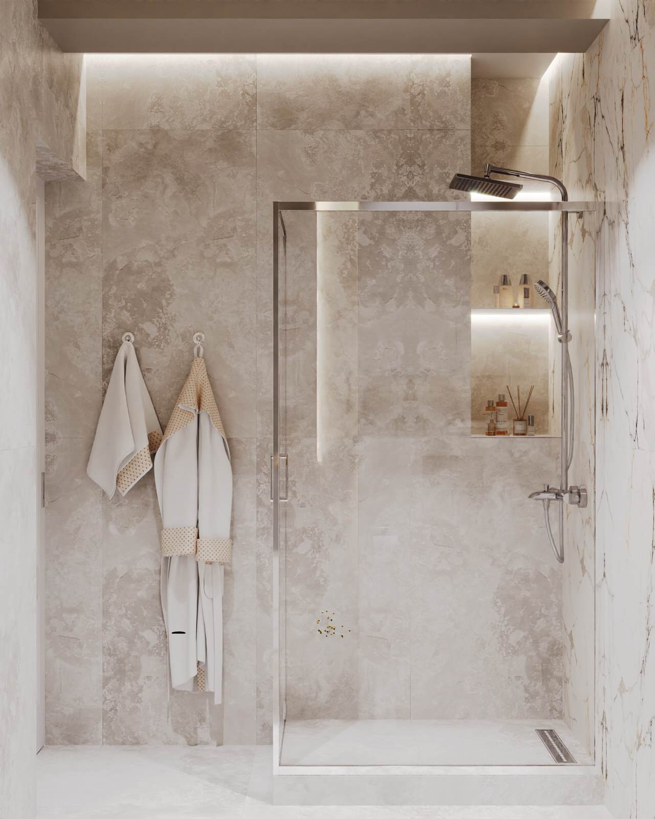 Квартира в современном стиле с природным уклоном