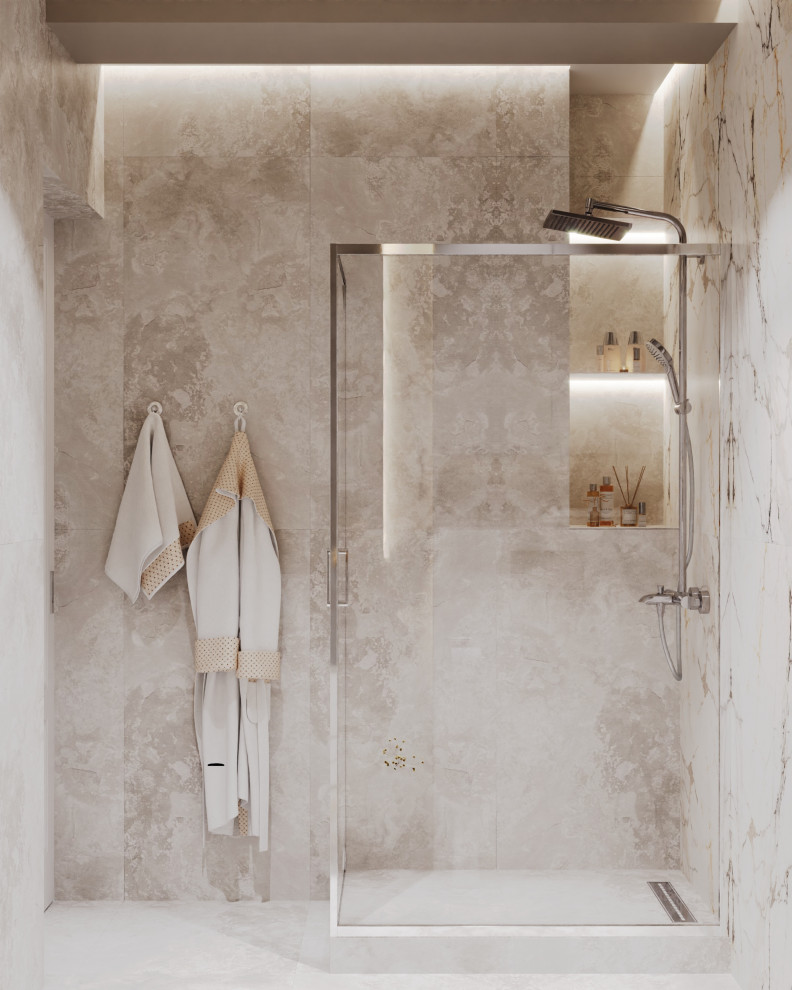 Квартира в современном стиле с природным уклоном