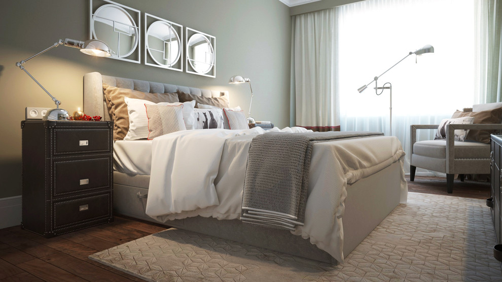 Микротренд: Множественные композиции из зеркал на стене