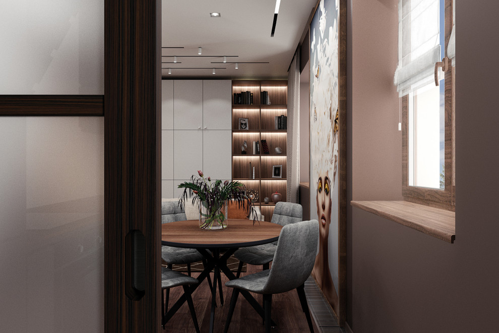 Обложка проекта: Дизайн квартиры в апартаментах Движение Тушино