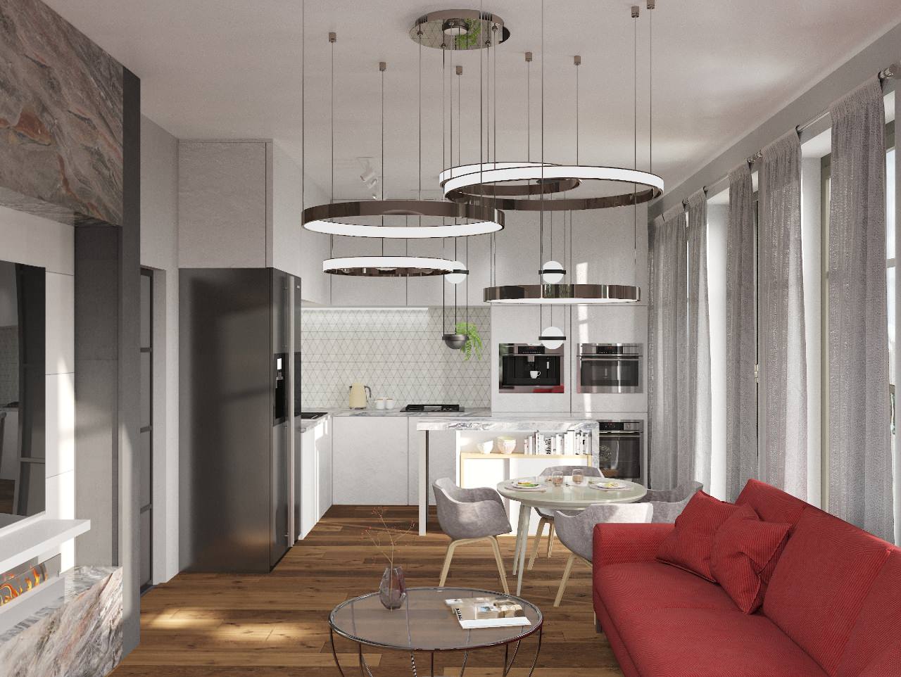 В работе: Дом ЖК Новорижский.