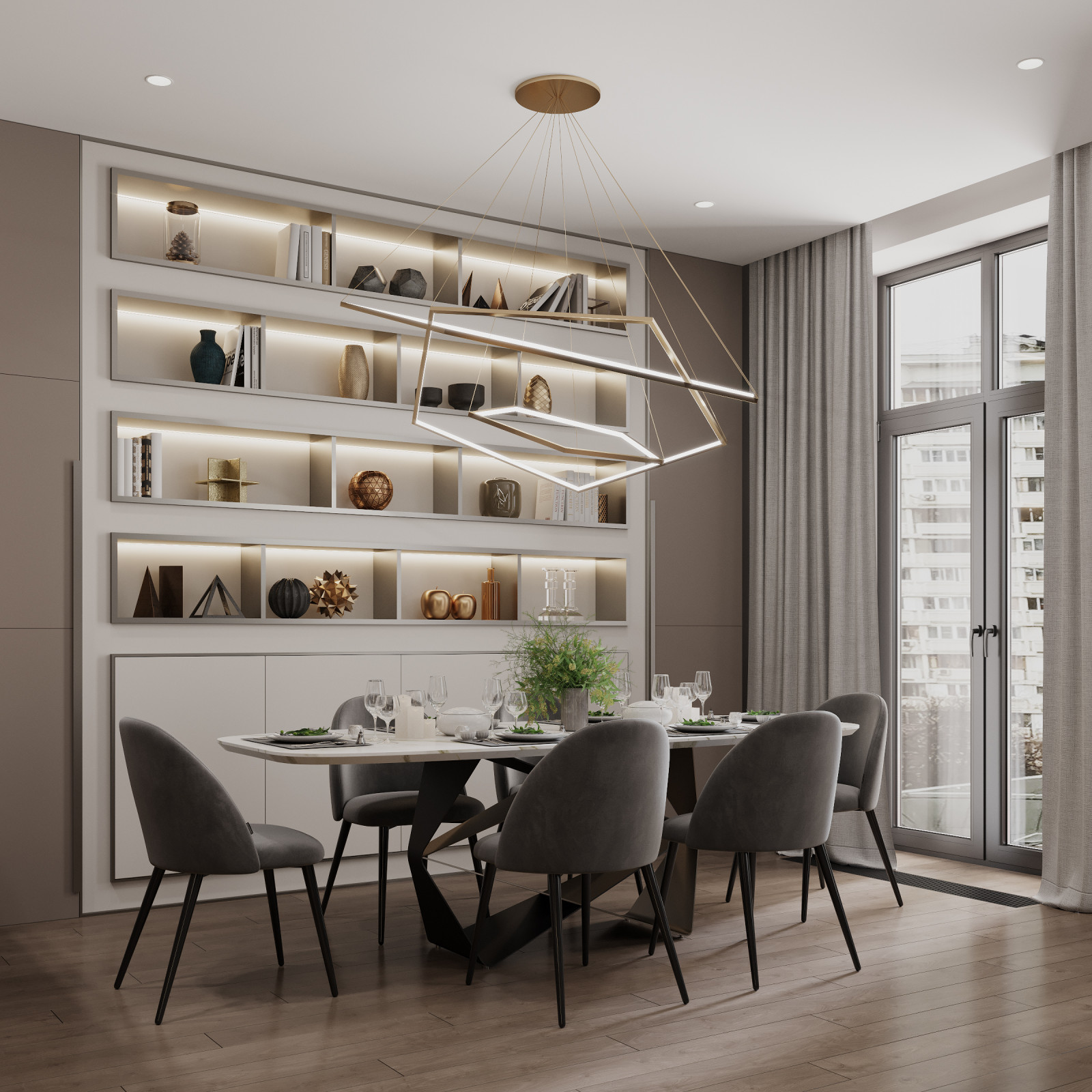 Квартира 140м2 на Гороховском переулке