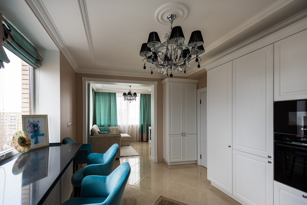 Гостиная-кухня ЖК "Аристократ"