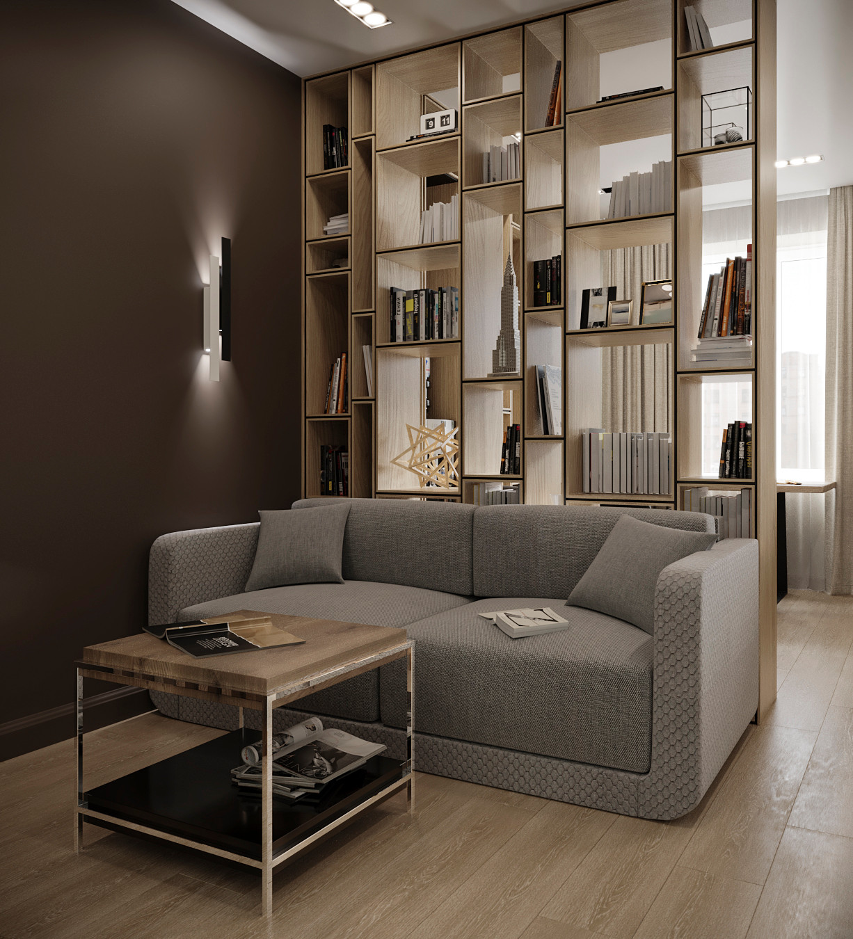 СОВМЕЩЕННАЯ КУХНЯ С БИЛЬЯРДНЫМ СТОЛОМ