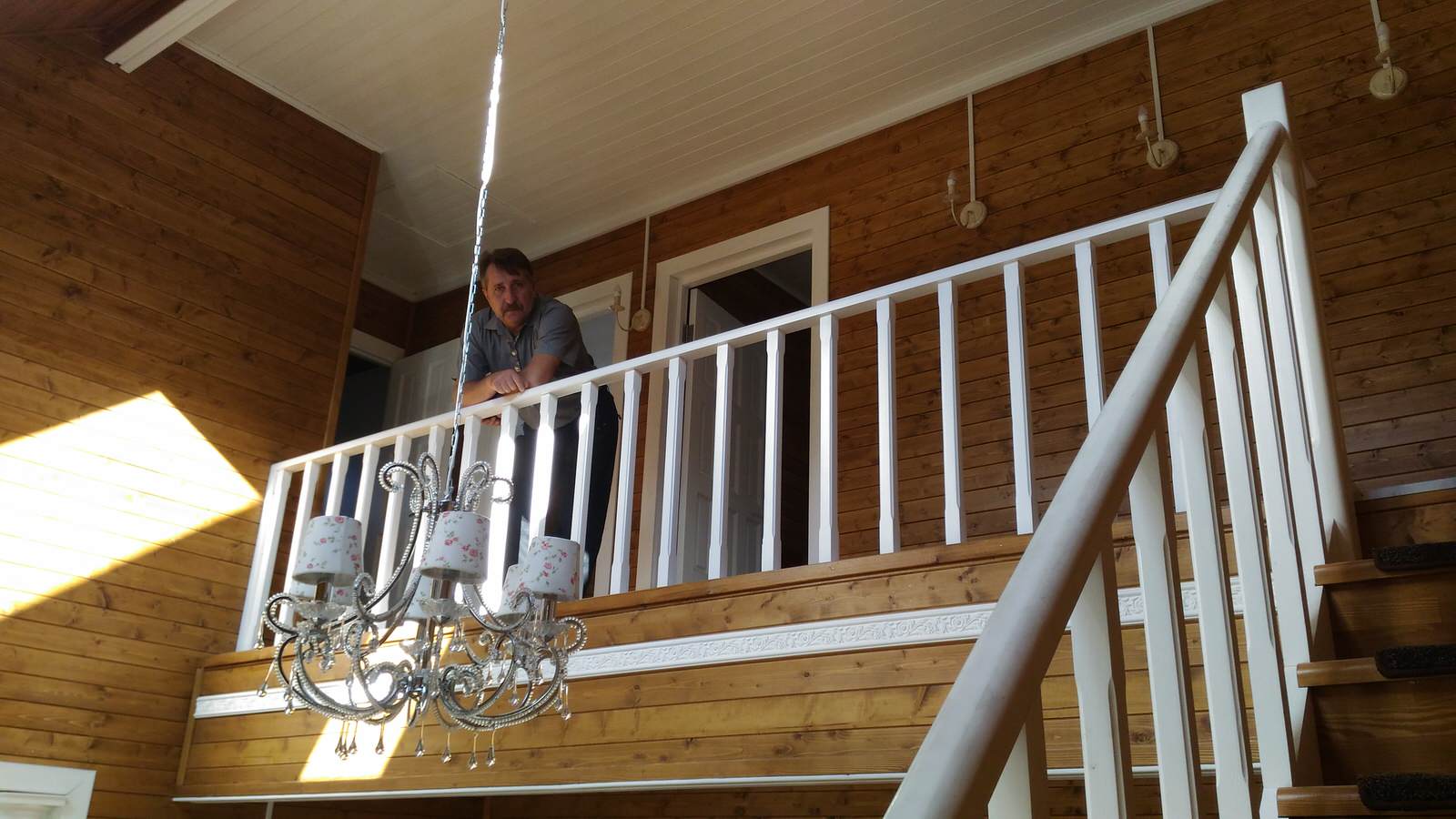 2 этаж в доме , выполненном  в Скандинавском стиле с элементами "Прованса"