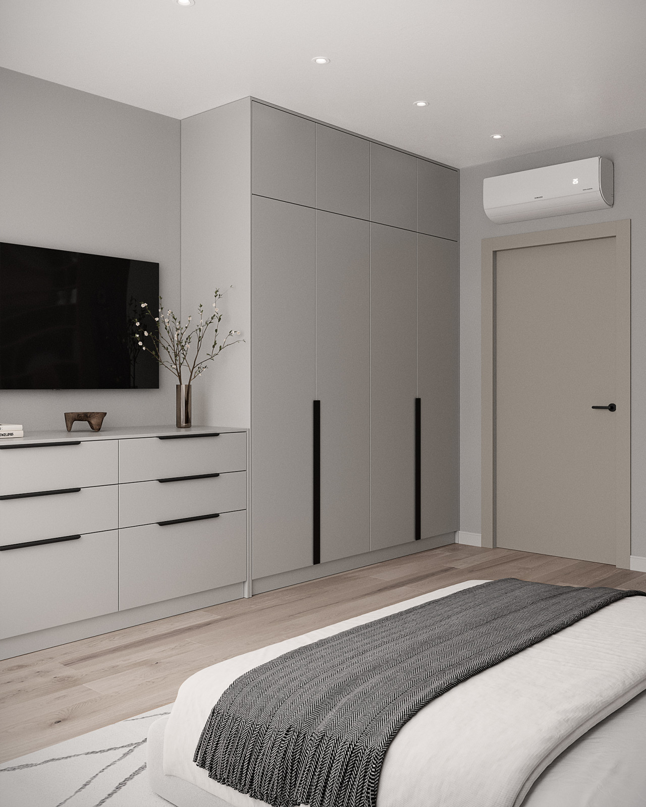 Яркие акценты в двухкомнатной квартире в Красногорске