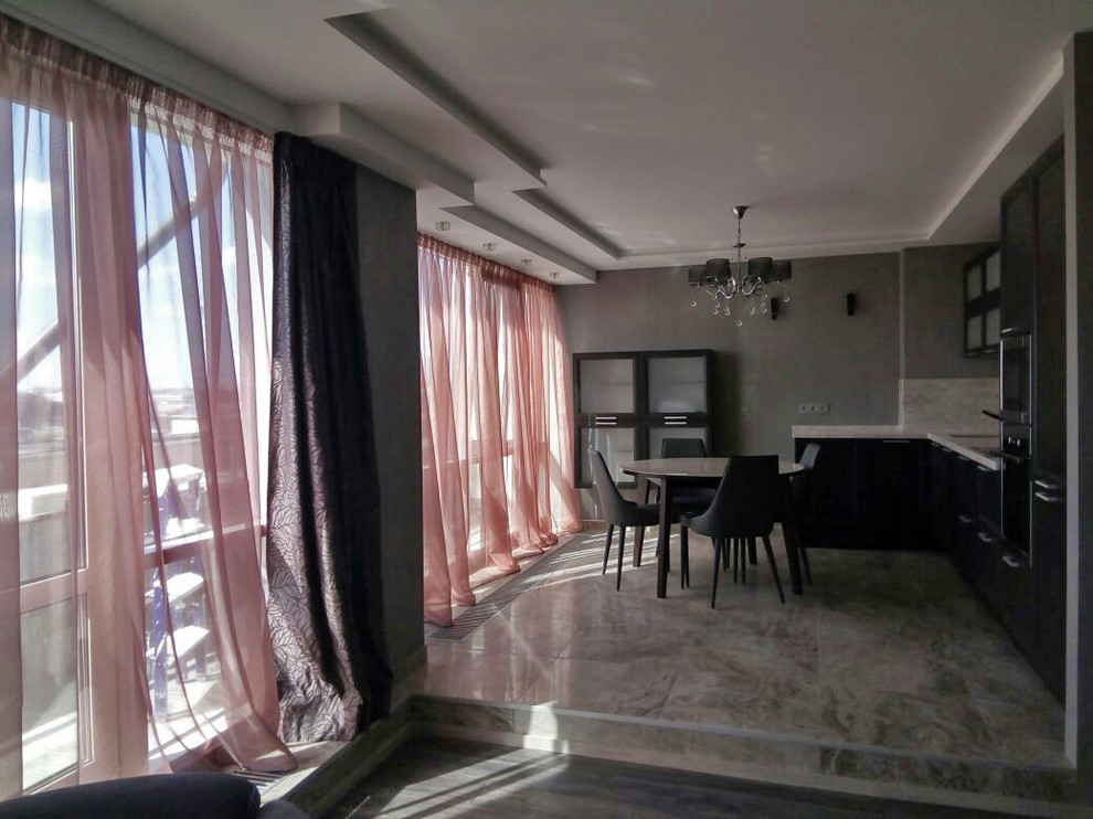 Обложка проекта: Мансарда в современном стиле.