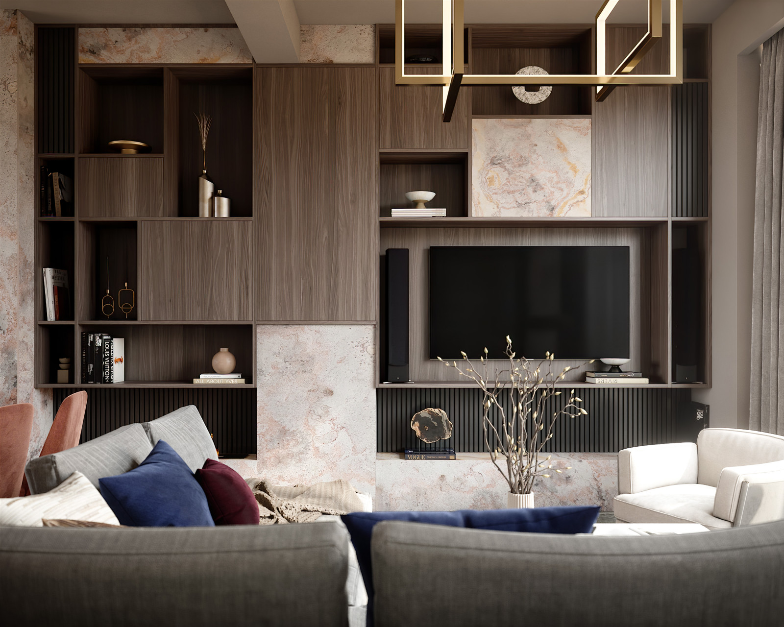 Гостиная. Первый этаж