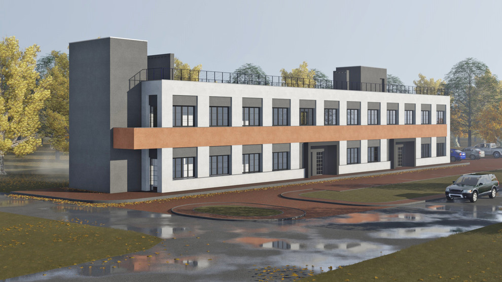 Обложка проекта: Торгово-офисное здание