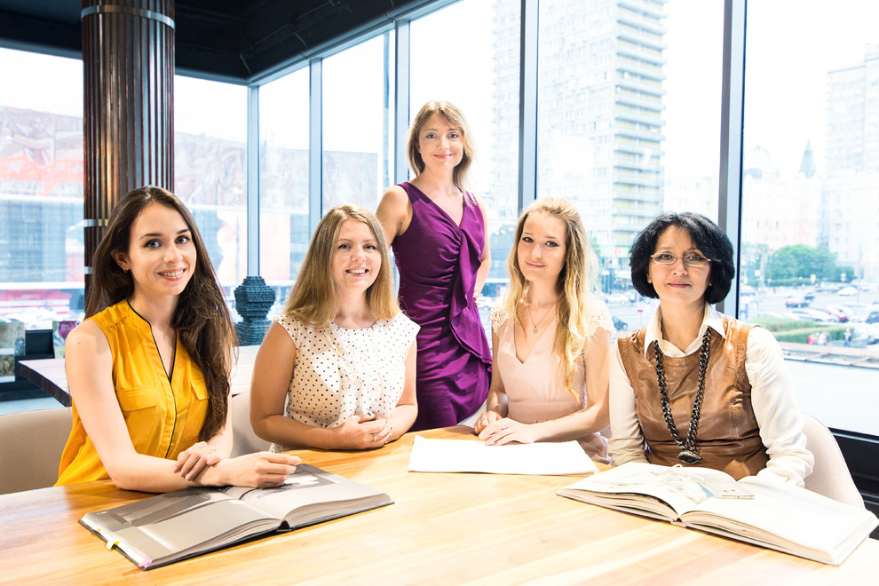 Фотосессия сотрудников для дизайн студии Goldenheads