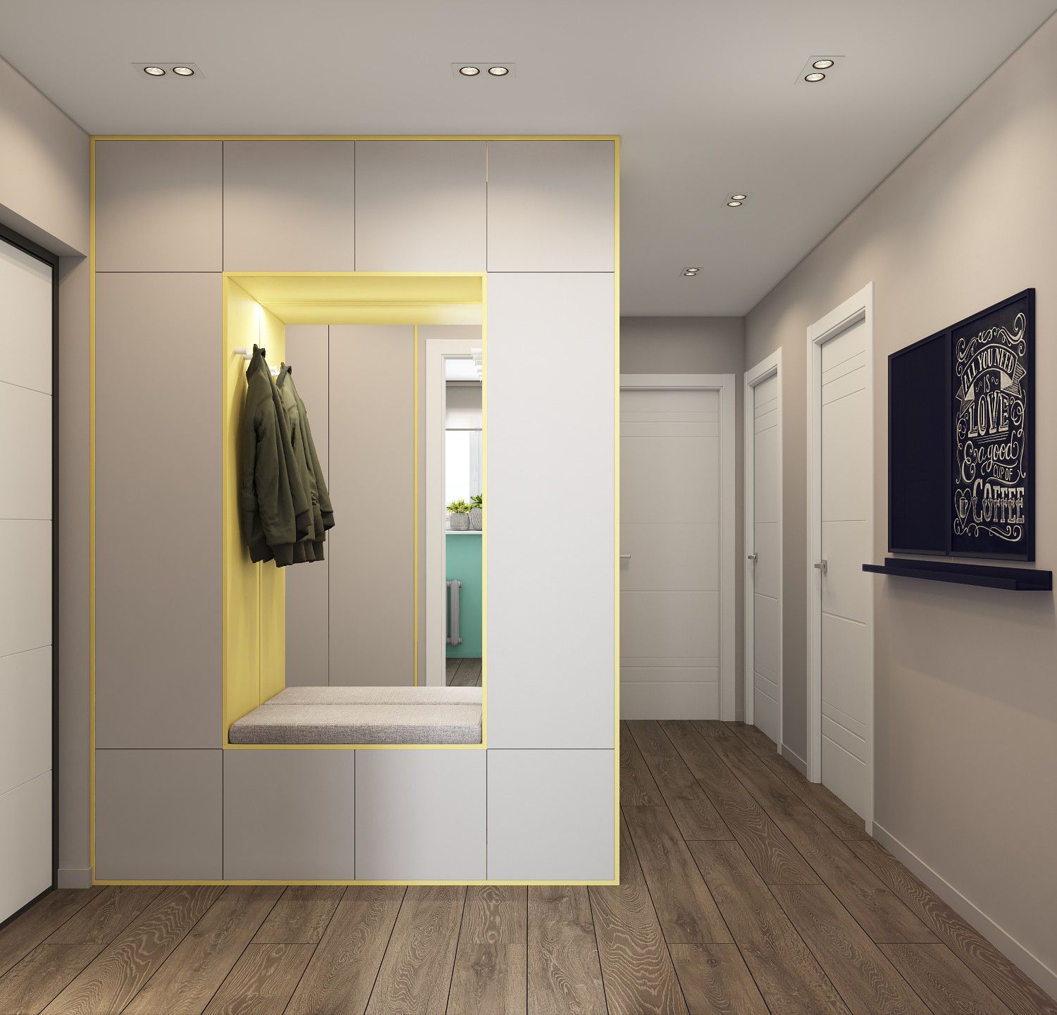 Дизайн квартиры - Металлургов 16, Екатеринбург