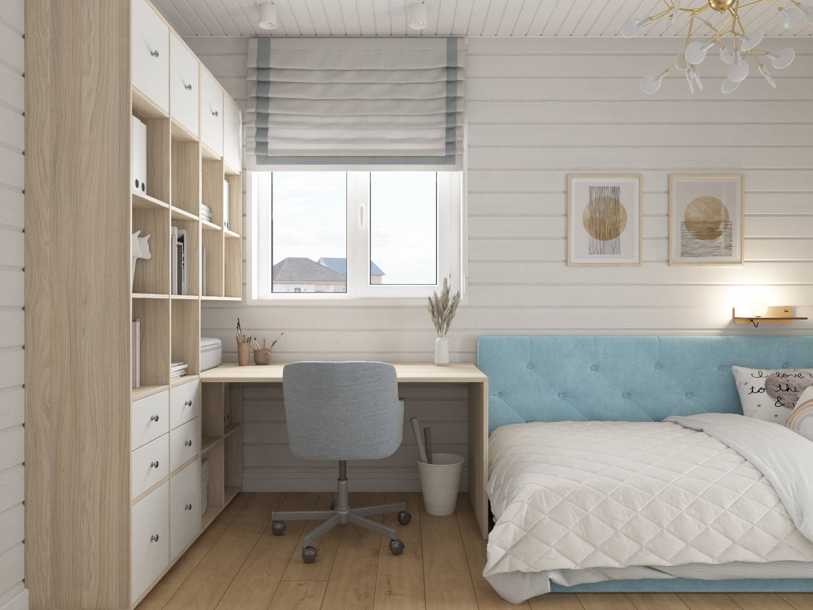 Дизайн-проект каркасного дома