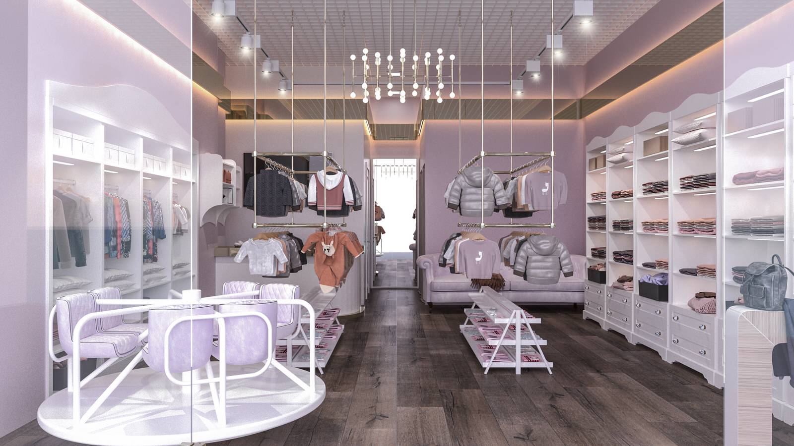 Shop_005_визуализация интерьера магазина в "ТРЦ МЕГАМАГ"