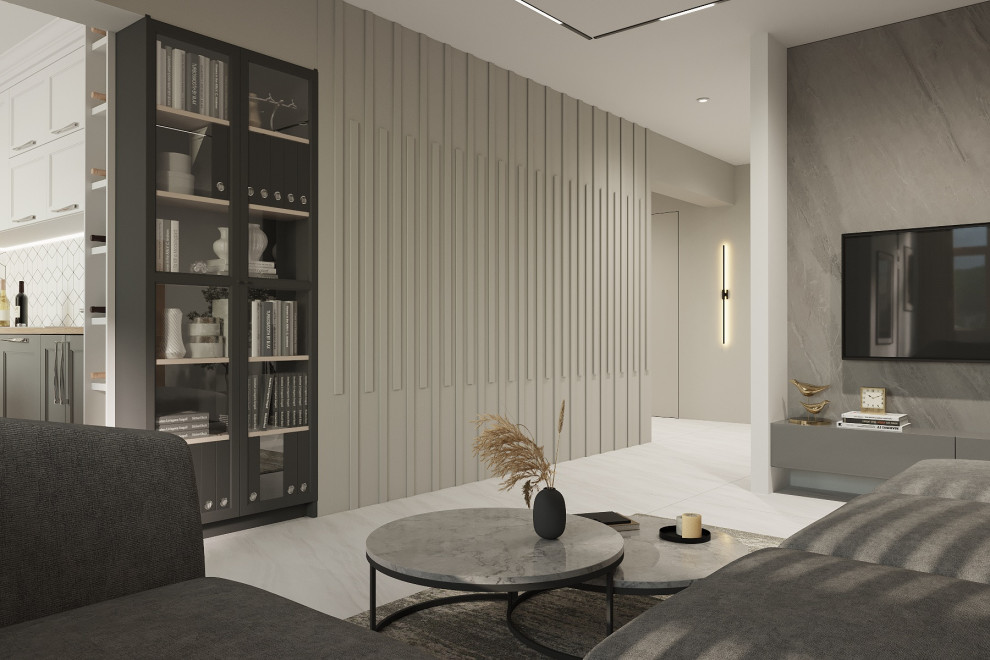 Уютная и светлая квартира с видом на реку для молодой пары