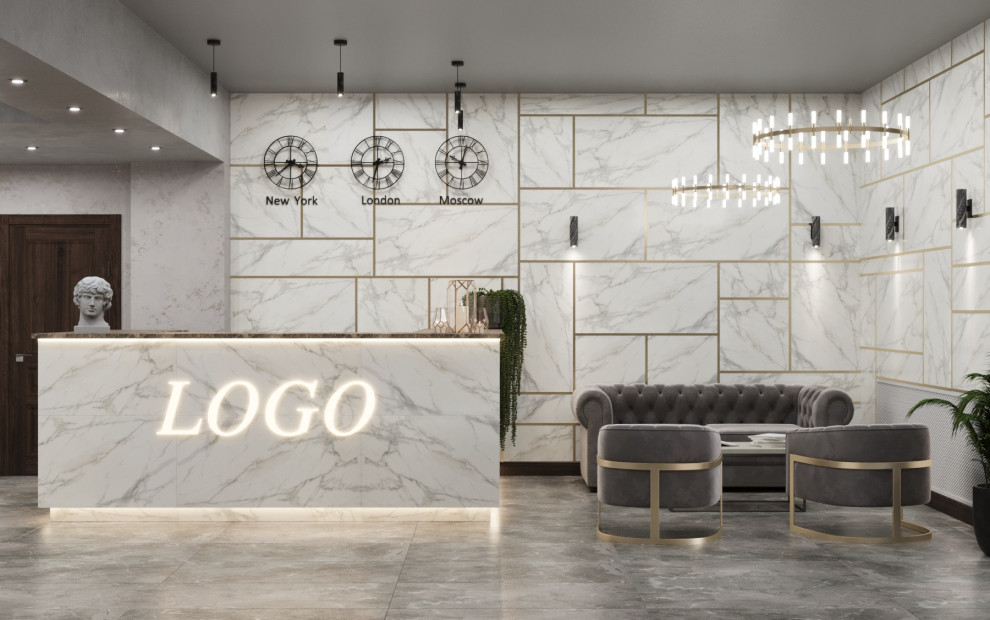 Холл гостиничного комплекса