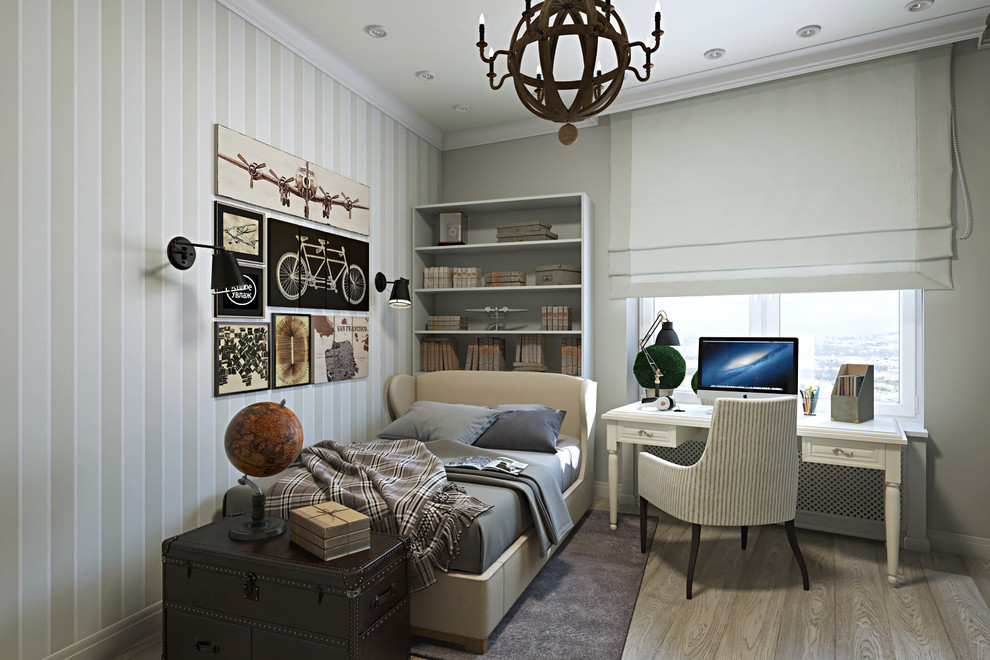 The apartment in a residential complex English Square in Moscow