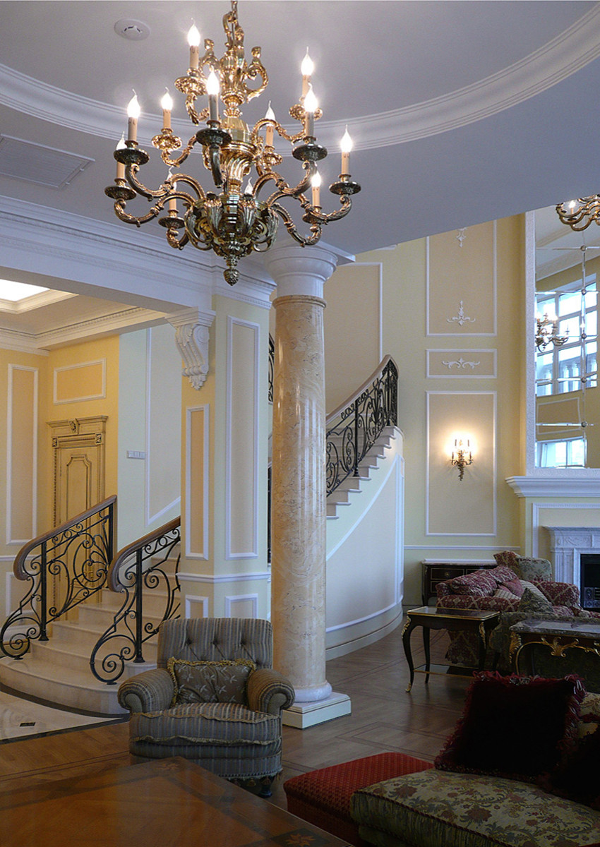 Трехуровневые апартаменты