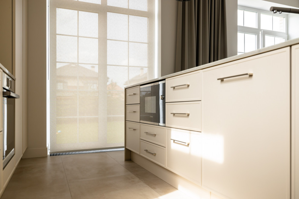 Элегантная квартира: светлые тона и изысканность