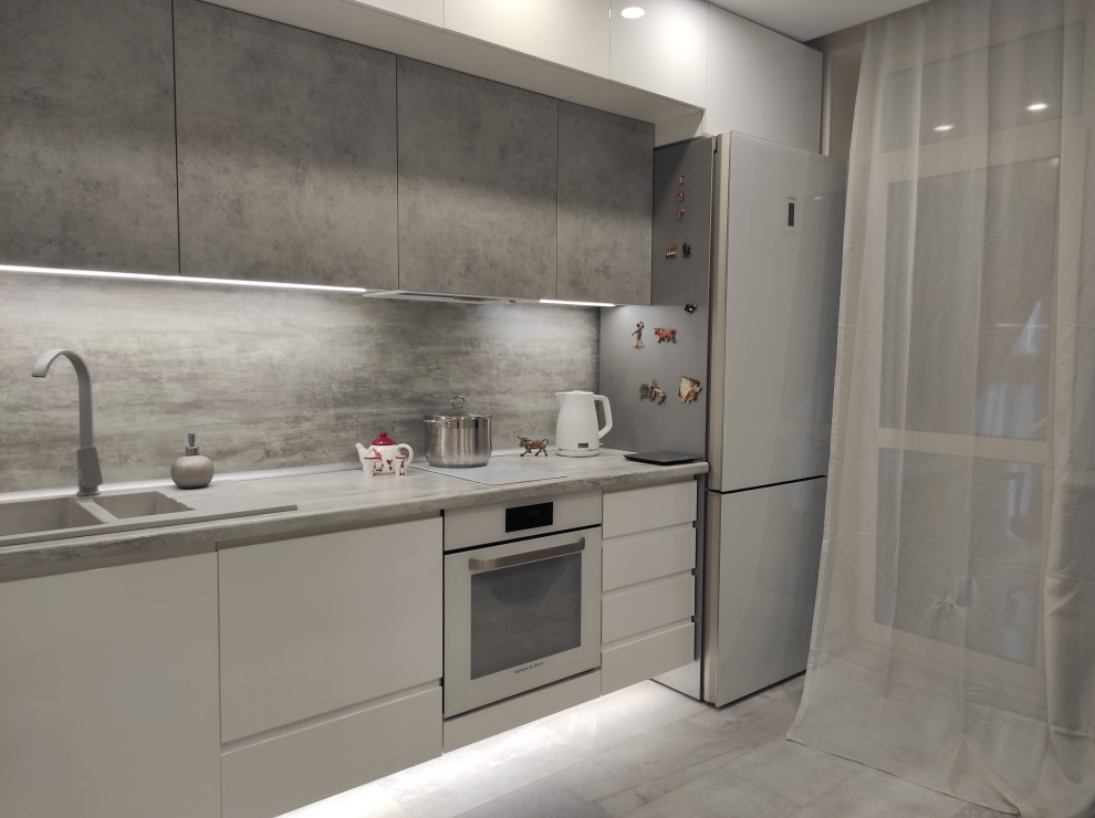 Проект интерьера квартиры "Снежная королева"